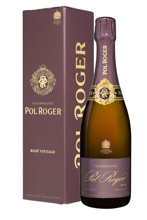 Champagne Pol Roger Vintage Brut Rosé 2012 Gift Boxed - Pol Roger