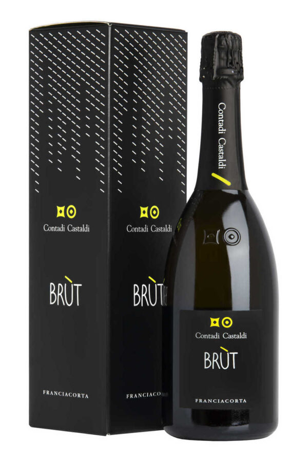 Contadi Castaldi Brut Franciacorta DOCG Magnum Gift Boxed - Contadi Castaldi