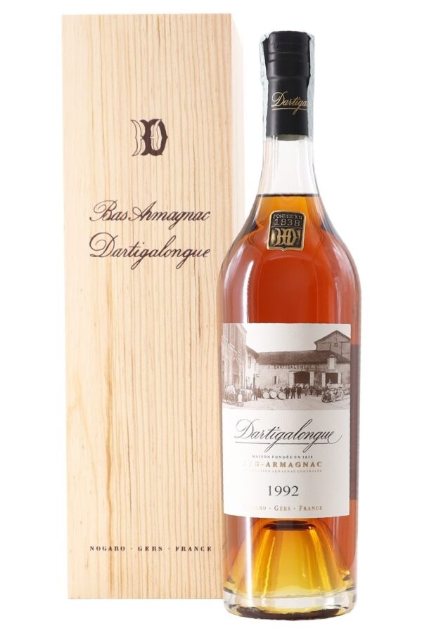 Dartigalongue Bas Armagnac Millesimé 1992 cassetta legno - Dartigalongue