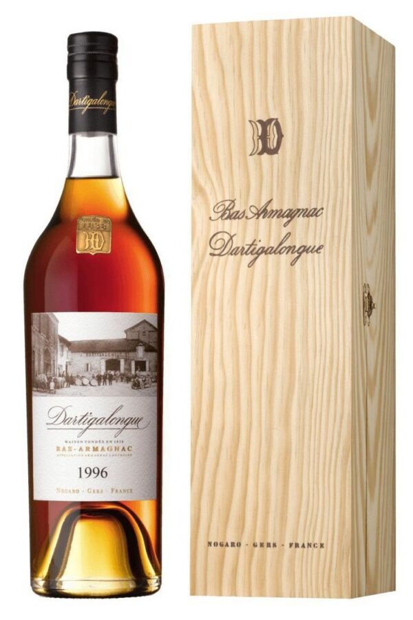 Dartigalongue Bas Armagnac Millesimé 1996 cassetta legno - Dartigalongue