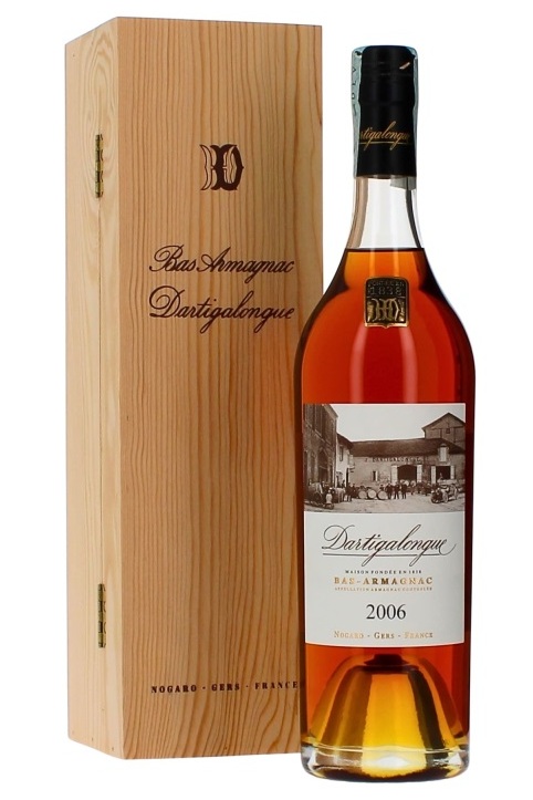 Dartigalongue Bas Armagnac Millesimé 2006 cassetta legno - Dartigalongue