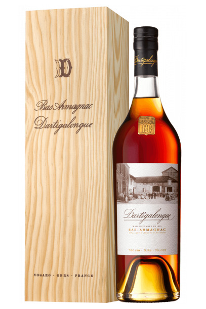 Dartigalongue Bas Armagnac Millésimé 1979 Wooden Box - Dartigalongue