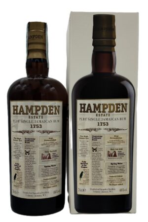 Rum Hampden Estate 1753 Pure Single Rum Jamaica - Hampden