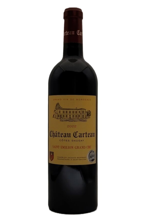 Jacques Bertrand "Chateau Carteau" Cotes Daugaj Saint Emilion Gran Cru 2022 - Jacques Bertrand