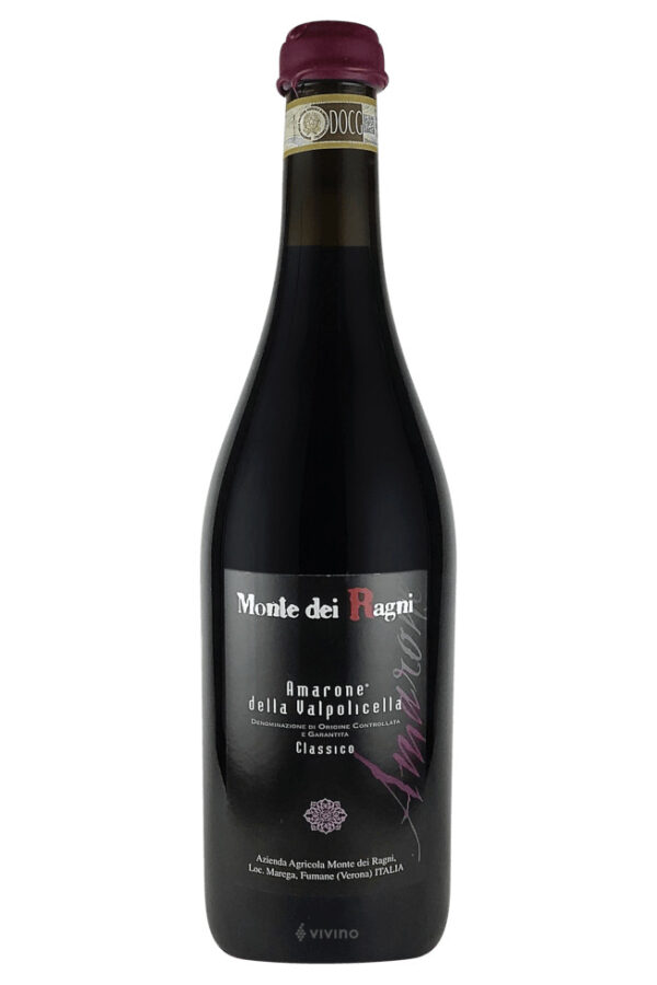 Monte dei Ragni Amarone della Valpolicella Classico Docg 2017 - Monte dei Ragni