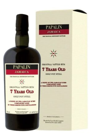 Rum Papalin 7yo Overproof con astuccio - Papalin