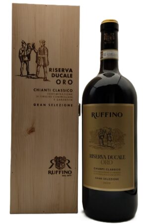 Ruffino "Riserva Ducale Oro" Chianti Classico Gran Selezione DOCG 2020 Magnum (cassa legno) - Ruffino