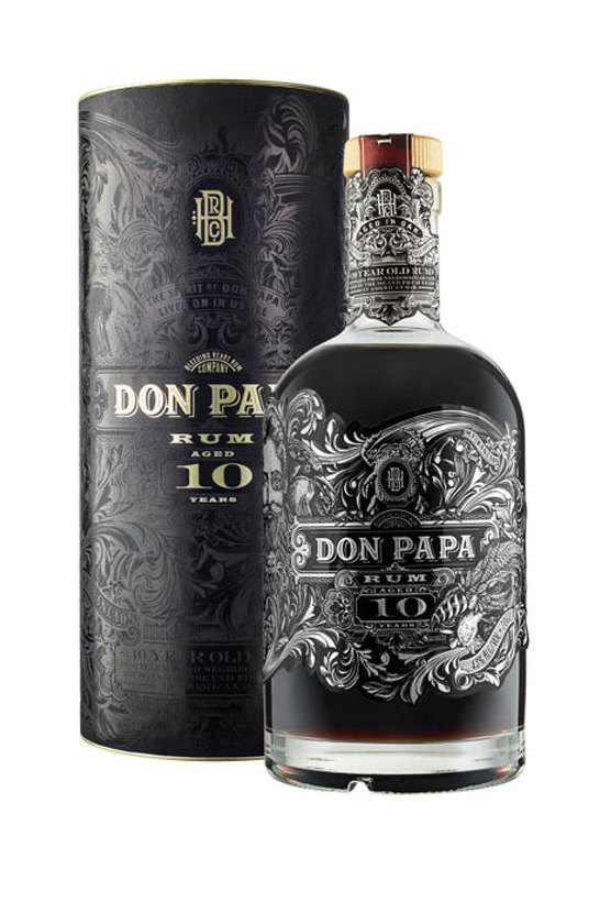 Don Papa 10 Years Old Rum with Gift Box - Don Papa