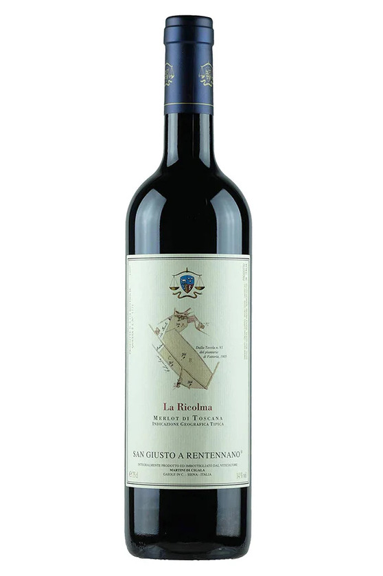San Giusto a Rentennano "La Ricolma" Merlot di Toscana Igt 2021 - San Giusto a Rentennano