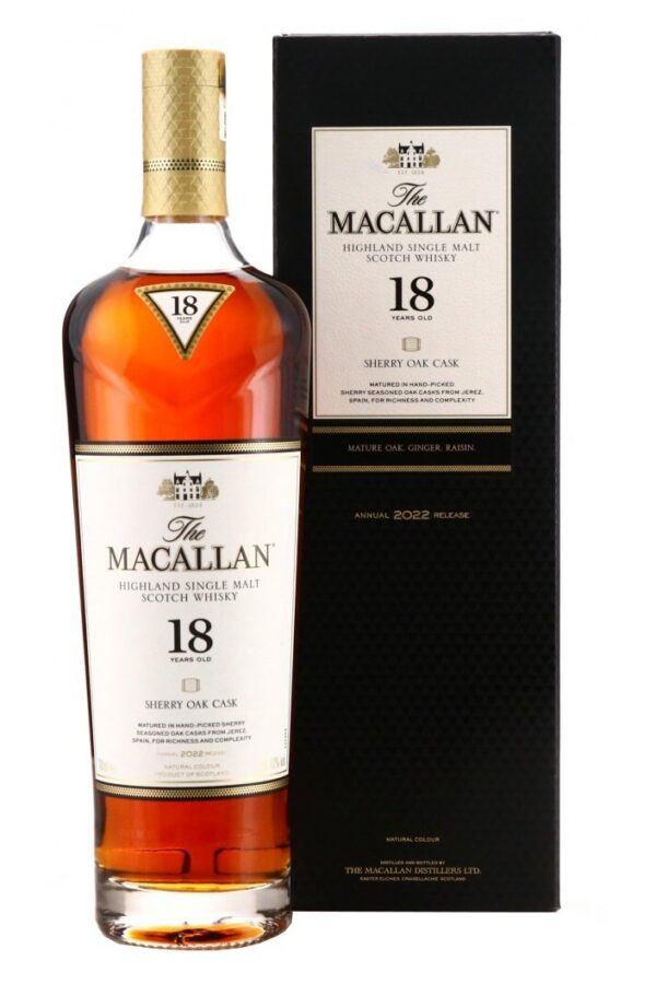Whisky The Macallan 18YO Sherry Cask Release 2022 astucciato - The Macallan