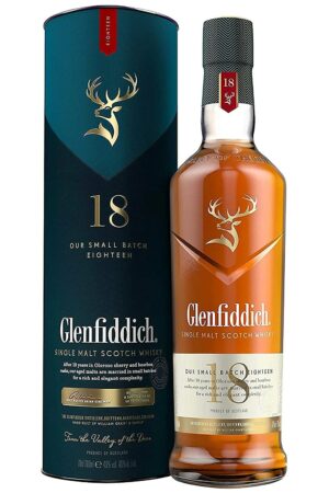 Glenfiddich 18 YO Single Malt Scotch Whisky - Glenfiddich