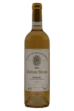 Chateau Simon "Sauternes AOC Barsac" 2022 - Chateau Simon