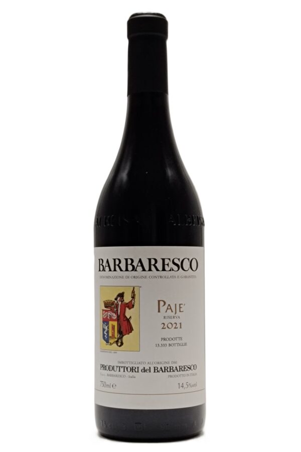 Producers of Barbaresco "Pajè" Barbaresco Riserva DOCG 2021 - Produttori del Barbaresco