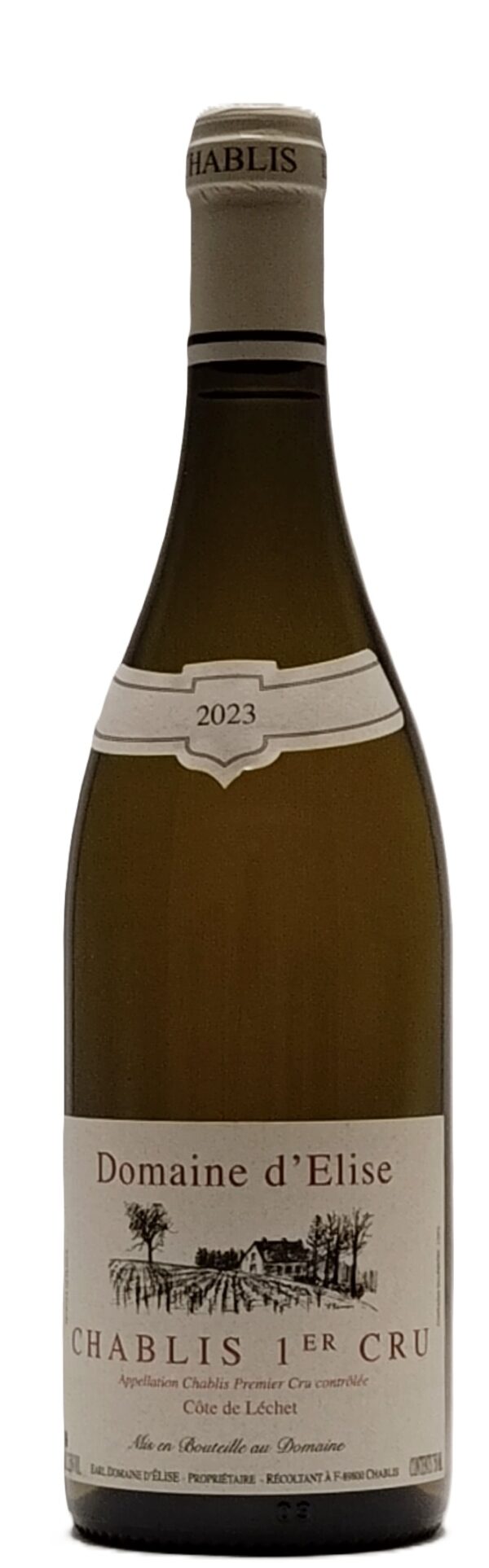 Domaine d'Elise "Côte de Léchet" Chablis 1er Cru Aoc 2023 - Domaine d'Elise