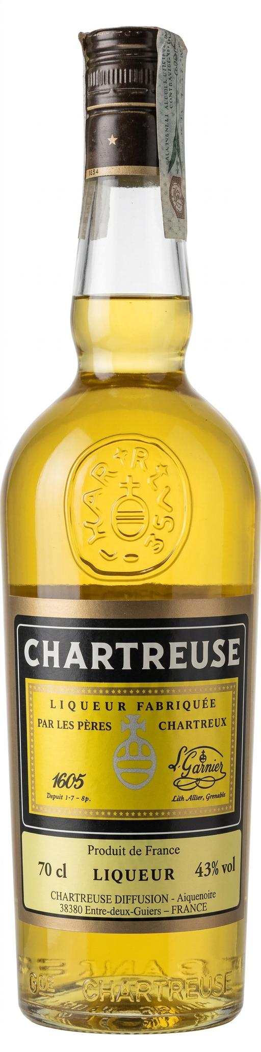 Charteuse "Jaune" Liqueur - Piemme