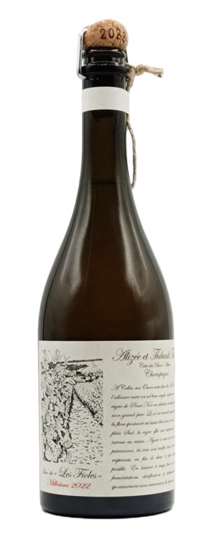 Champagne  Alizée et Thibault Tassin "Les Fioles" Blanc de Noirs Brut Nature 2022 - Alizée et Thibault Tassin