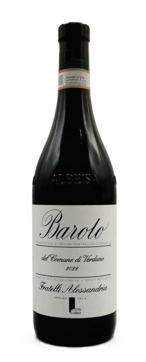 Fratelli Alessandria Barolo del comune di Verduno DOCG 2022 - Fratelli Alessandria